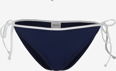 Bikinio kelnaitės 'Mix&Match' iš VIVID, spalva – tamsiai mėlyna jūros spalva / balta, Prekių apžvalga