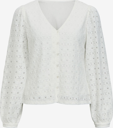 OBJECT Bluse 'OBJLAILA' in Weiß: Vorderseite