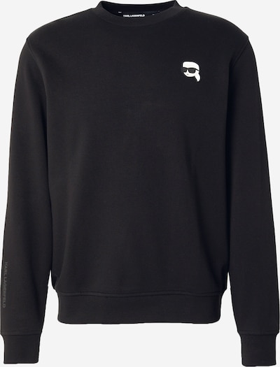 Megztinis be užsegimo iš Karl Lagerfeld, spalva – juoda / balkšva, Prekių apžvalga