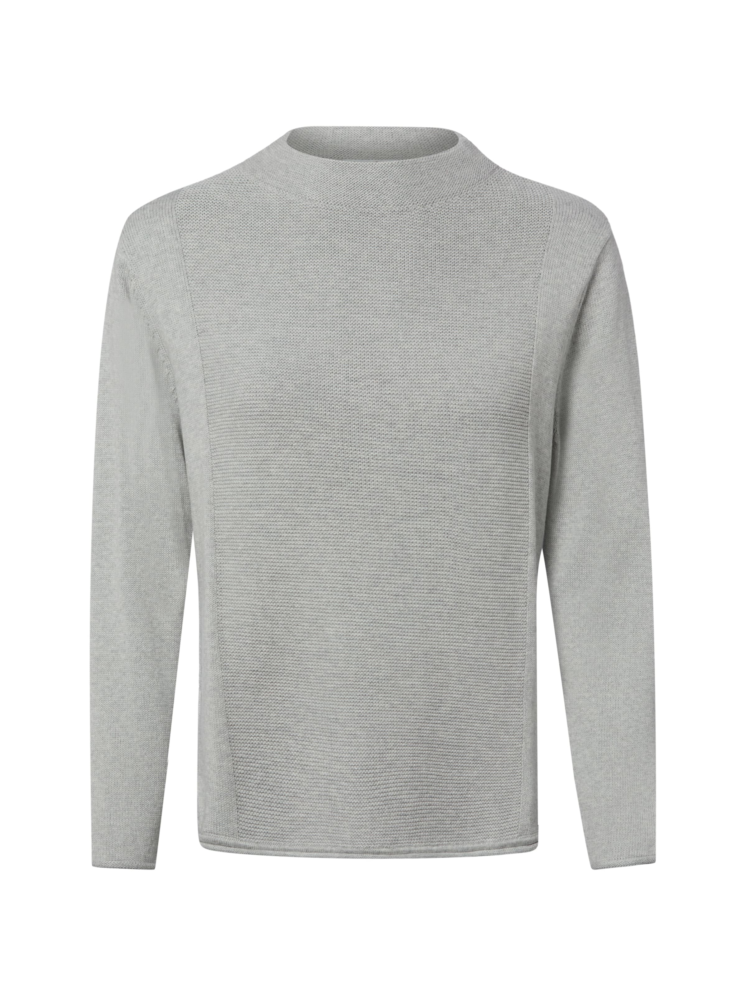 Marie Lund Pullover in Grau: Vorderseite