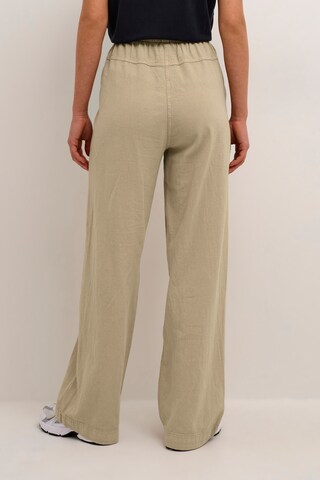 Loosefit Pantalon Kaffe en beige