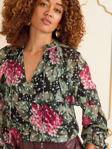 love & roses Bluse in Mischfarben