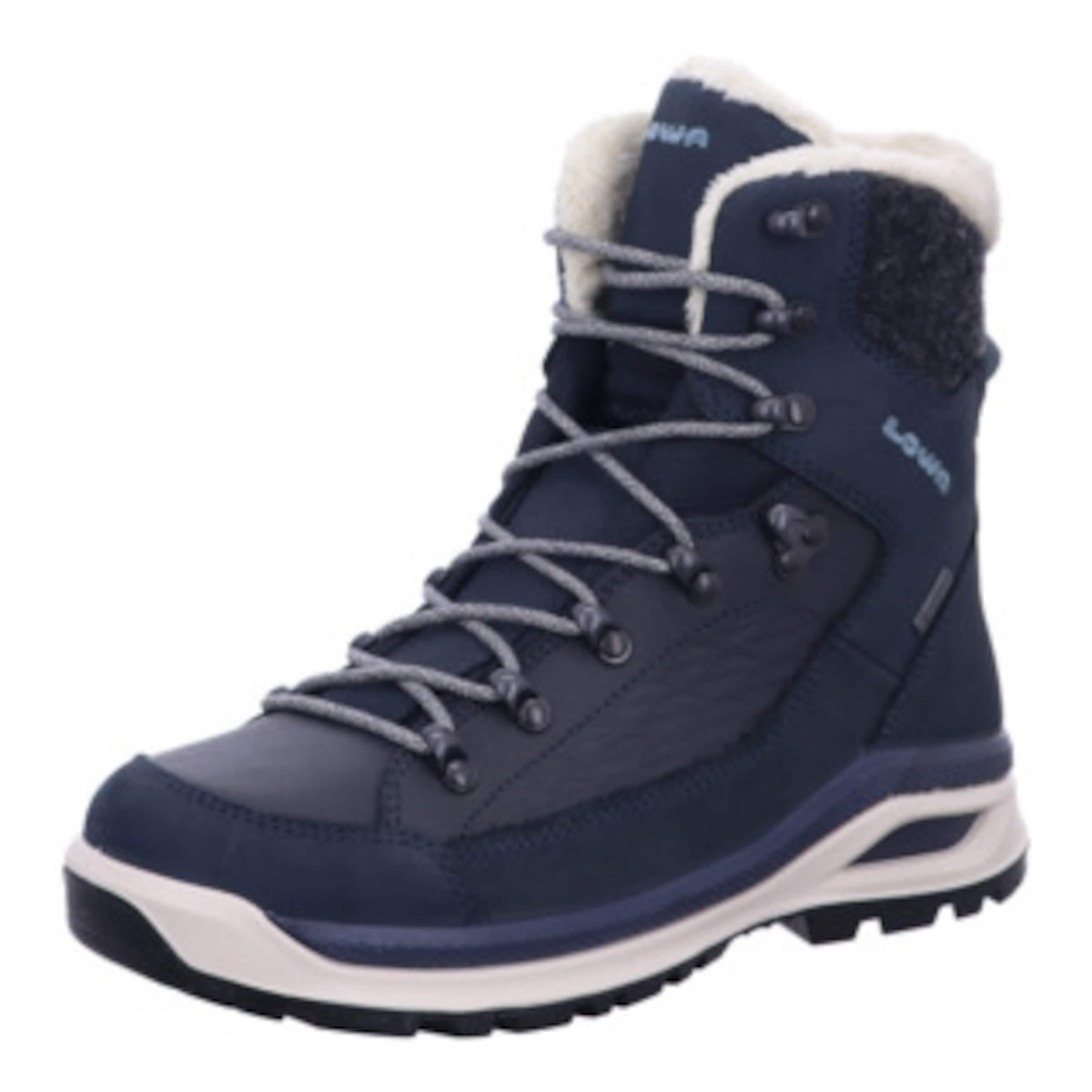 LOWA Snowboots 'RENEGADE EVO ICE GTX' in Blau: Vorderseite