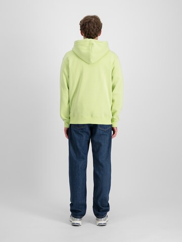 Sweat-shirt ALPHA INDUSTRIES en jaune