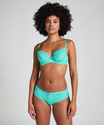 Hunkemöller T-shirt BH 'Marine' in Groen