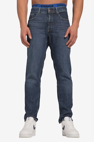 STHUGE Regular Jeans in Blauw: voorkant