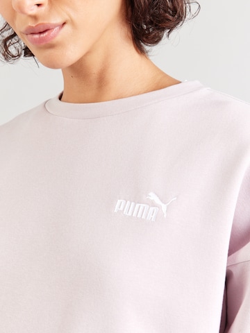 PUMA - Sweatshirt de desporto 'ESS No. 1' em rosa