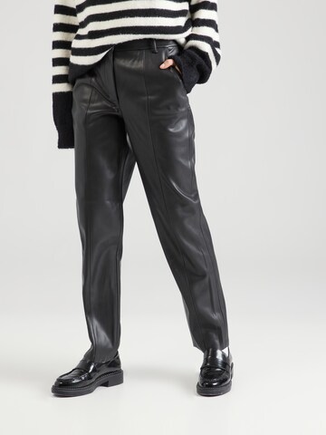 BRUUNS BAZAAR Normalny krój Spodnie w kolorze czarny: przód