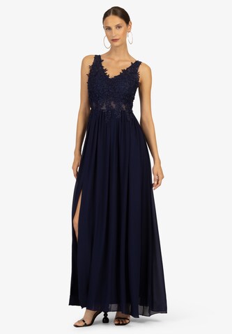 Kraimod Abendkleid in Blau: predná strana