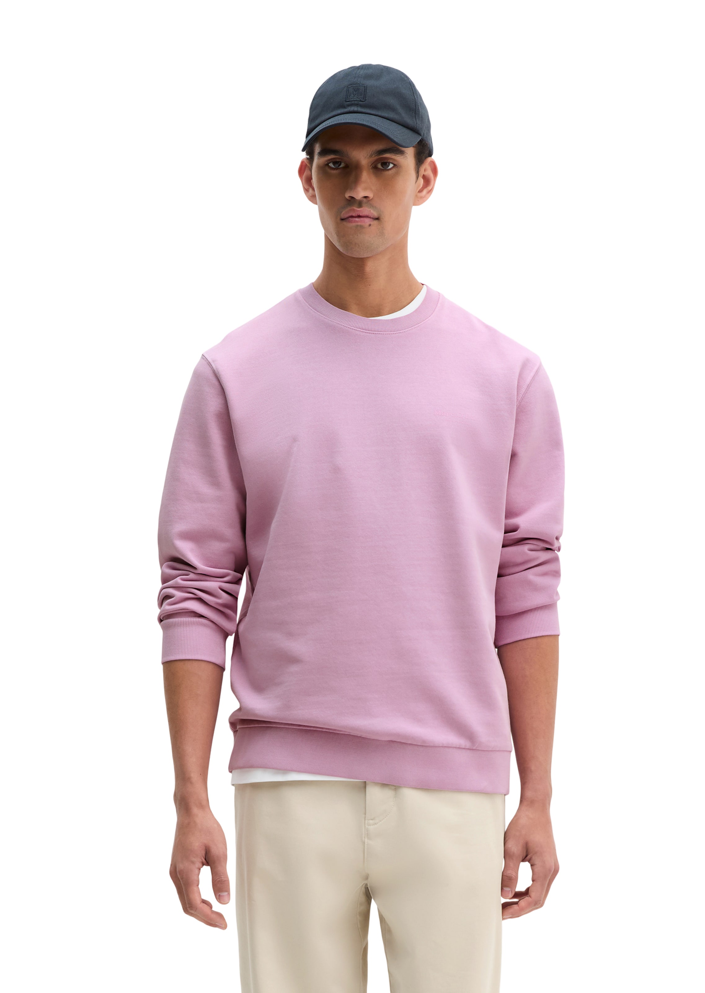 Marc O'Polo Sweatshirt in Purple: front