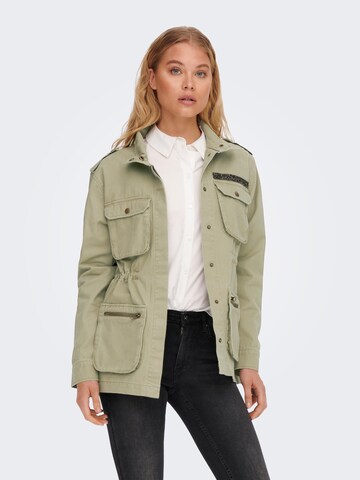 Veste mi-saison 'MILLE' ONLY en vert : devant