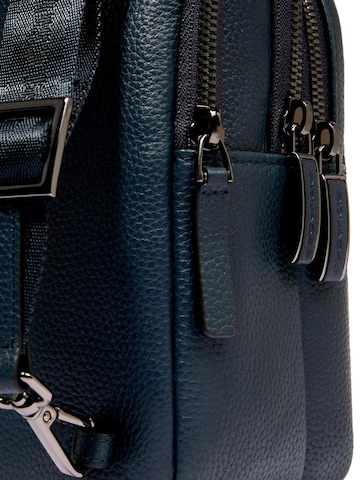 Piquadro - Bolso de hombro en azul