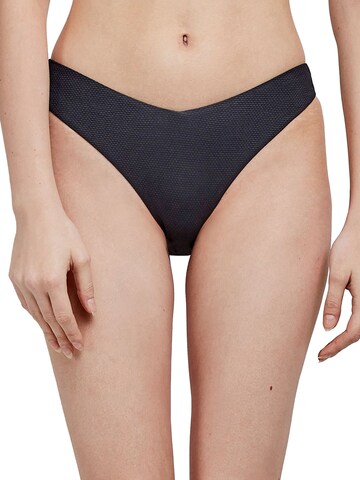 Slip bikini di Gisela in nero: frontale