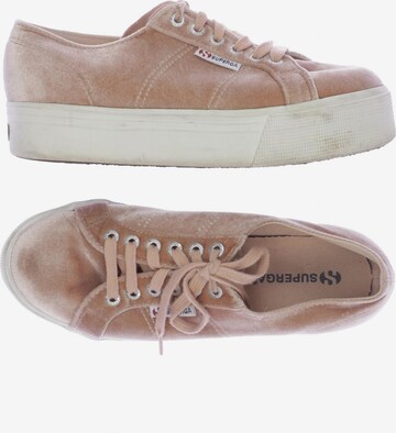 SUPERGA Flats & Loafers in 39 in Beige: front