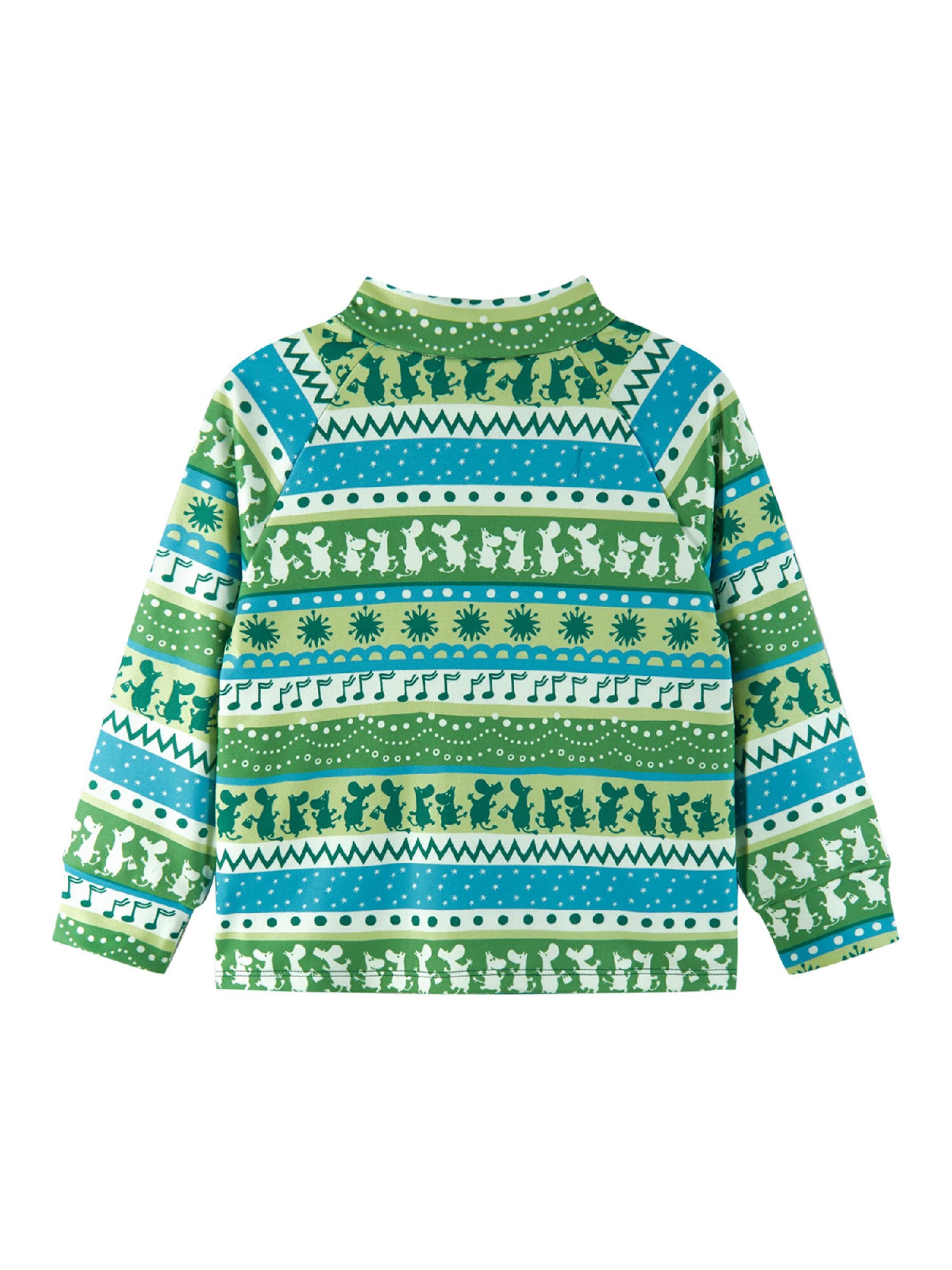 Veste en polaire ' Moomin Tarpeen ' Reima en vert