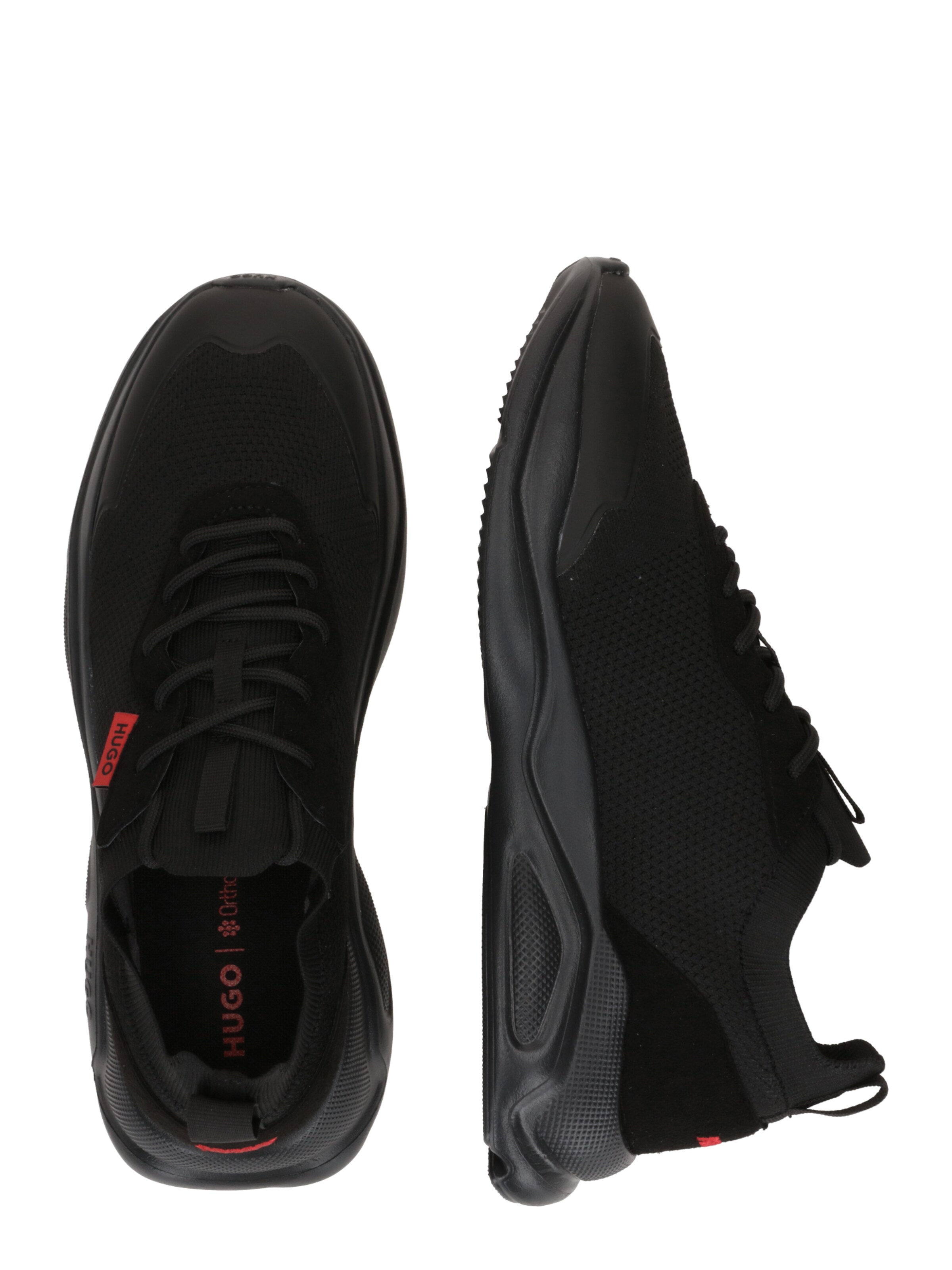 HUGO Nízke tenisky 'Leon' - Čierna