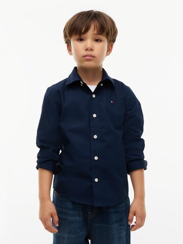 TOMMY HILFIGER Regular fit Button up shirt 'Essential' in Blue: front