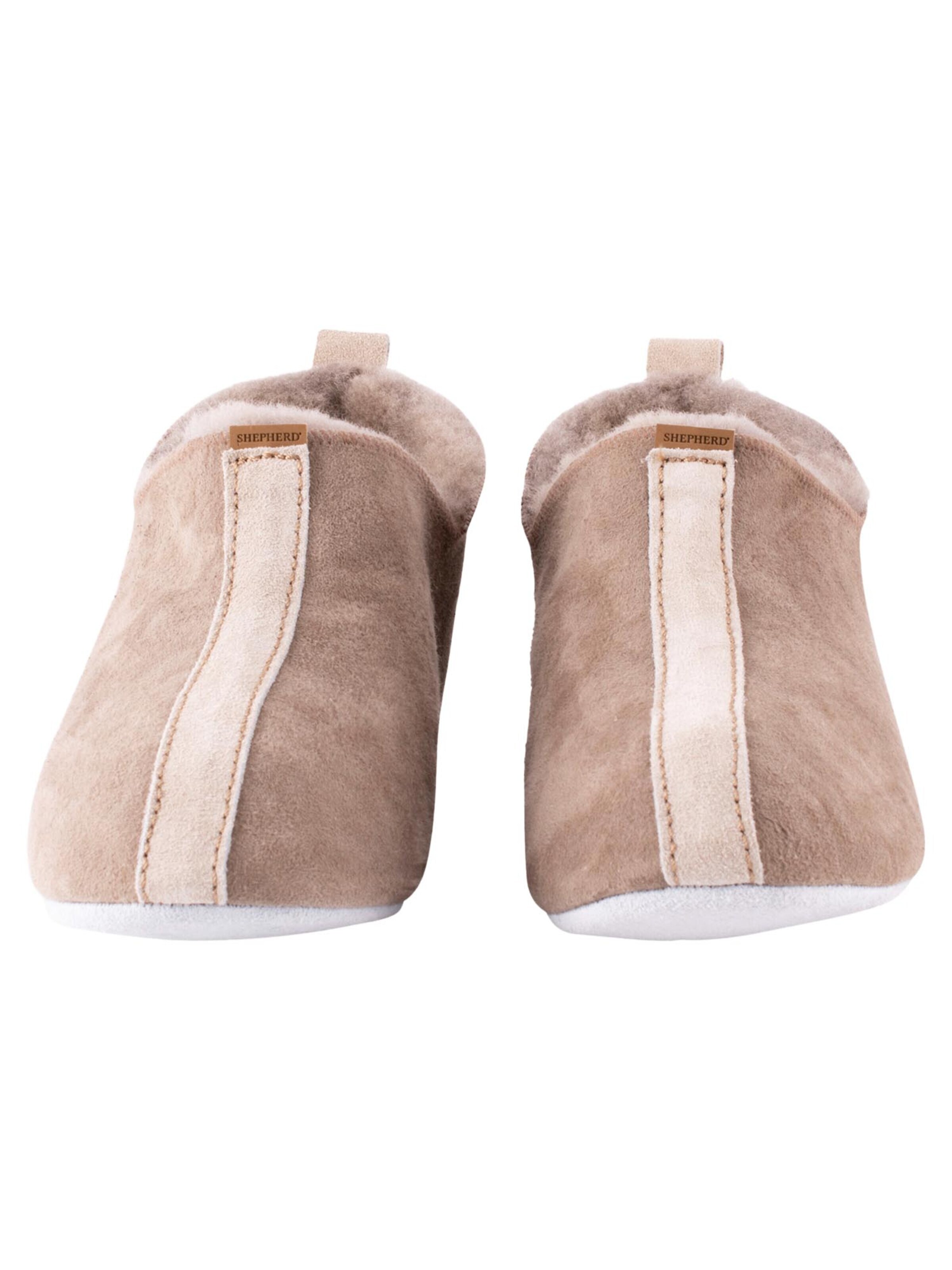 SHEPHERD Slippers 'Lina' in Beige