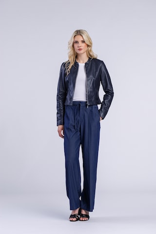 Geacă de primăvară-toamnă ' Leather Jacket ' de la FREAKY NATION pe albastru