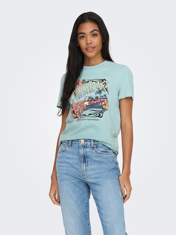 ONLY Shirt 'FELIA' in Blue