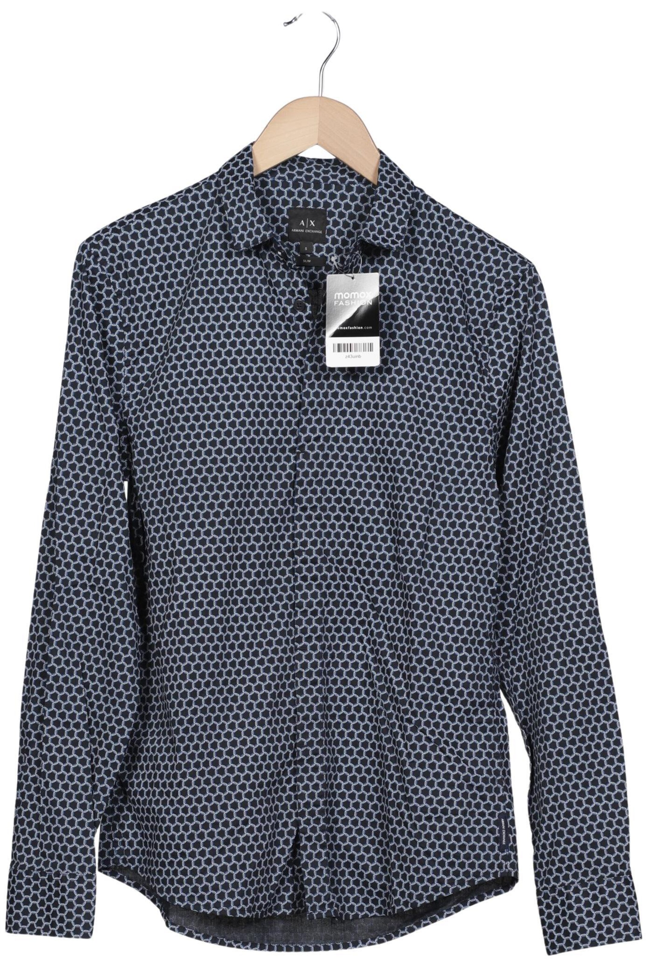 ARMANI EXCHANGE Button Up Shirt in S in marine blue, Item view