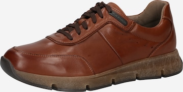 Pius Gabor Sneaker 'Softcow' in Braun: front