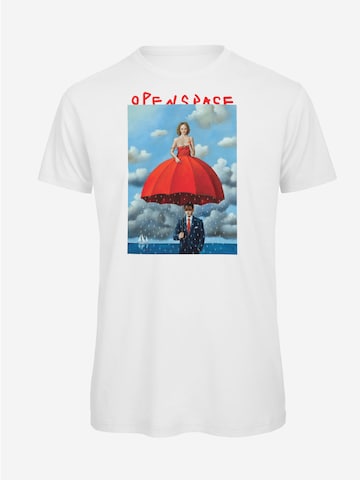 Openspace T-Shirt in Weiß: predná strana