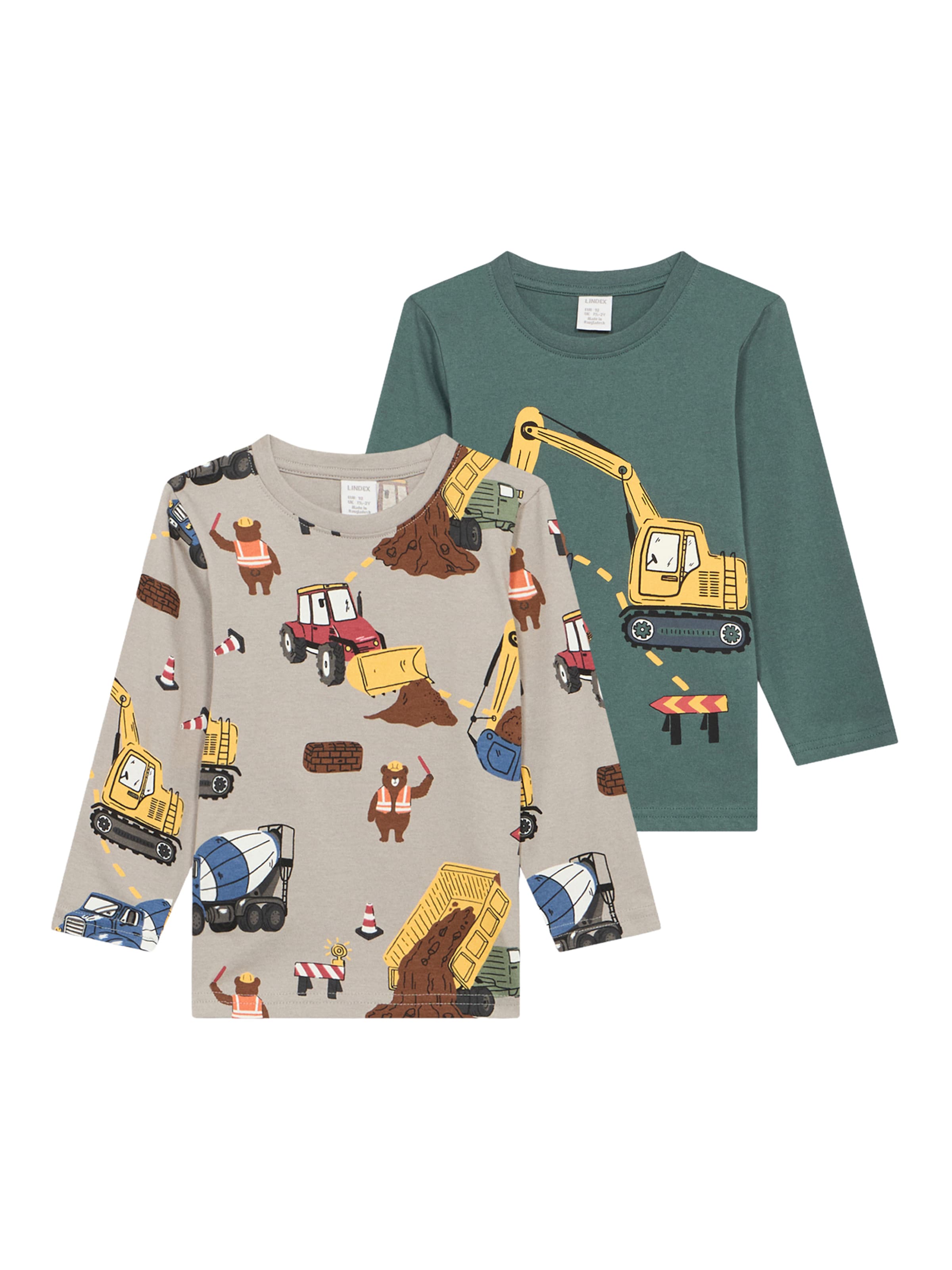 Lindex Μπλουζάκι σε μπεζ: μπροστά