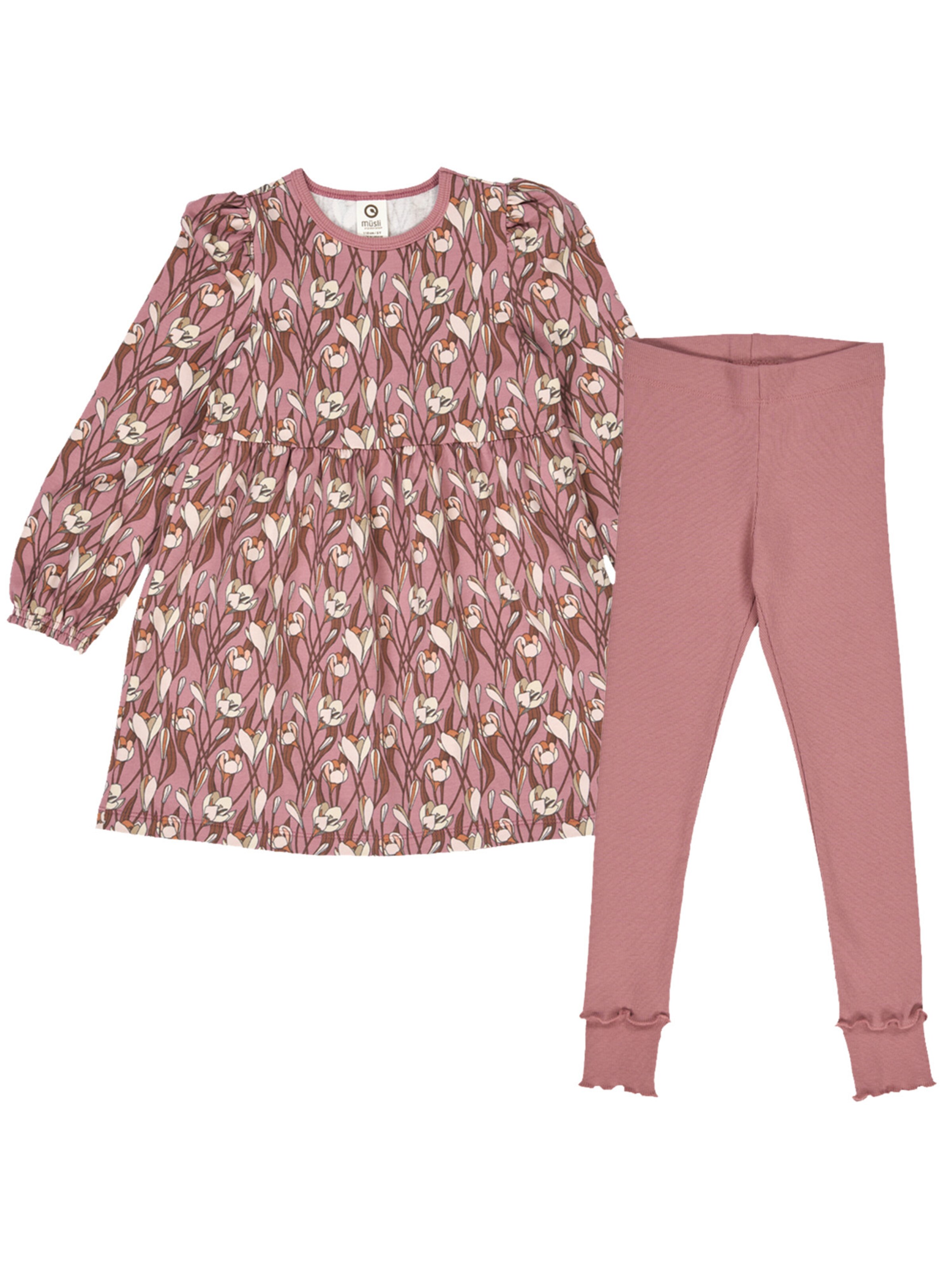 Müsli by GREEN COTTON Set in Roze: voorkant