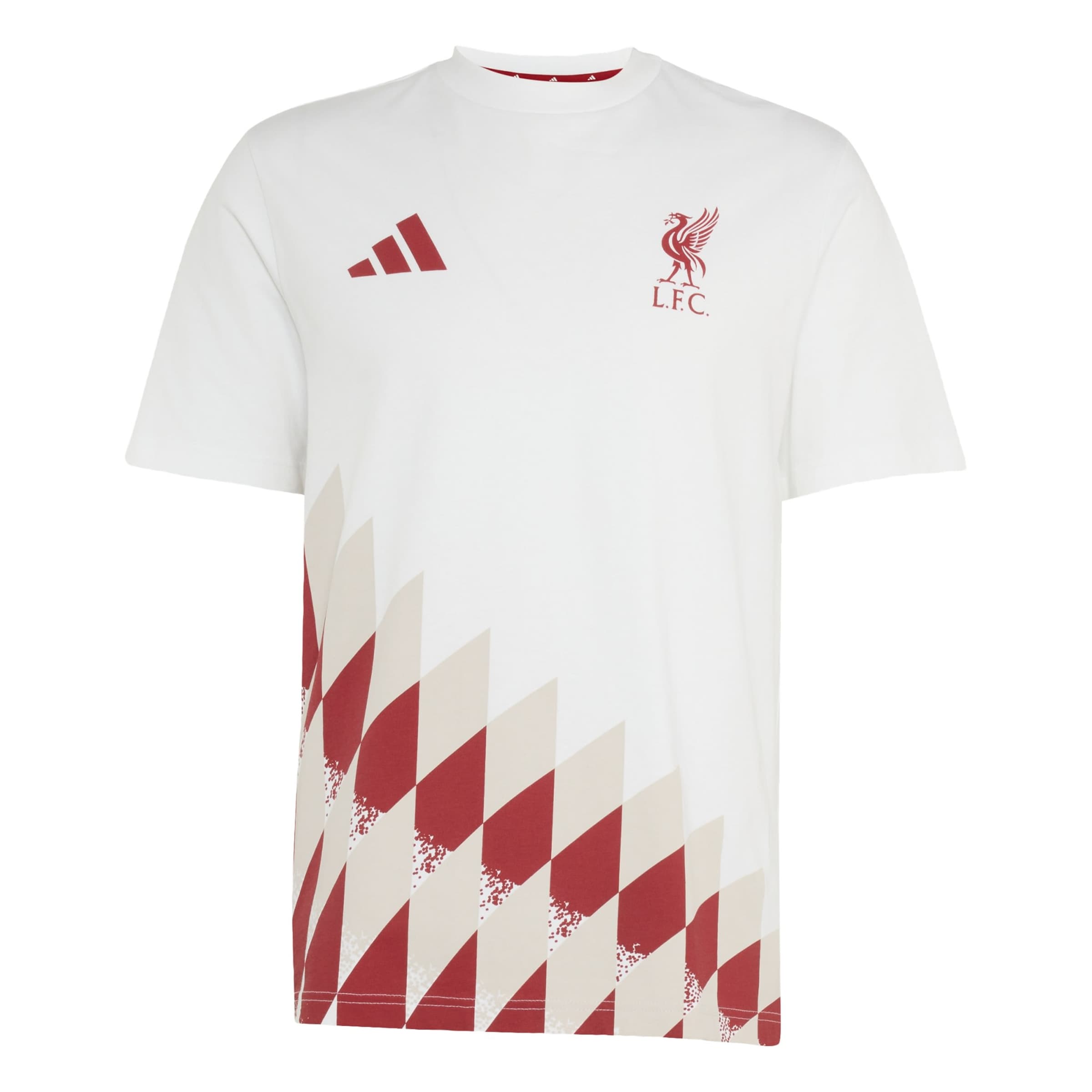 ADIDAS PERFORMANCE Jersey 'FC Liverpool Stadium' in XS in Beige / Red / White, Item view