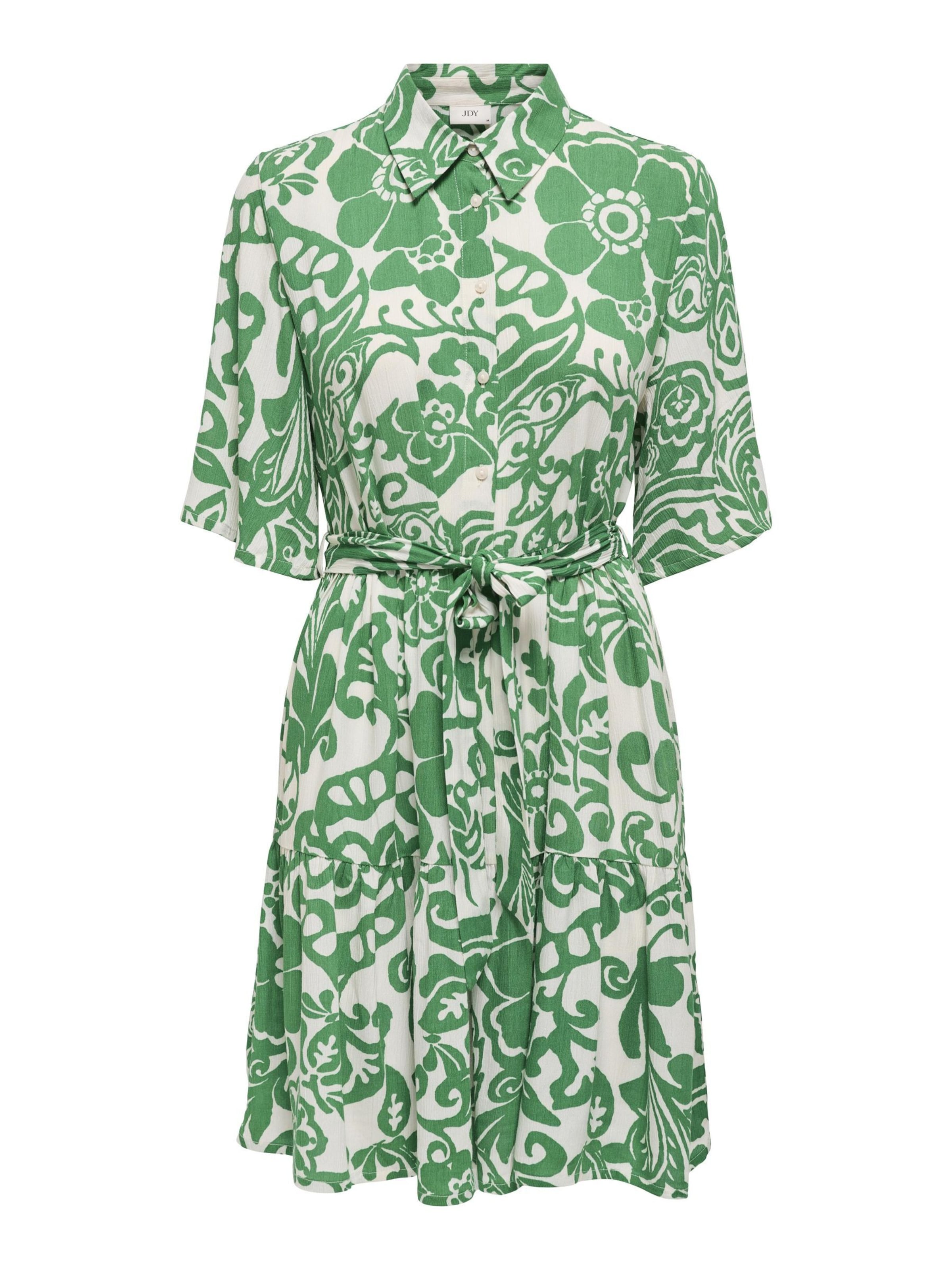 JDY Kleid 'Bree' in Grün: Vorderseite