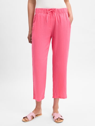 Marie Lund Hose in Pink: Vorderseite
