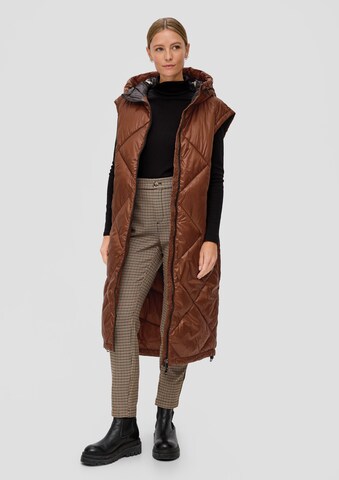 Gilet s.Oliver en marron