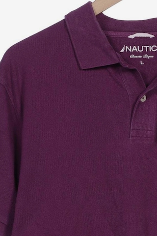NAUTICA Shirt in L in Purple