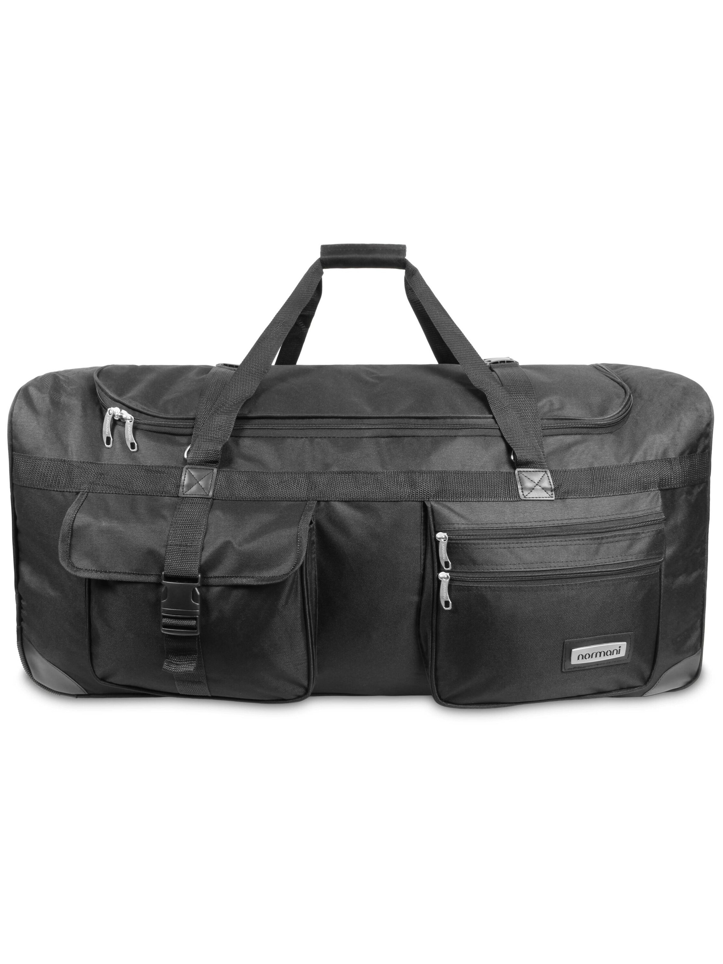 normani Trolley 'Jumbus 100' in Schwarz: Vorderseite