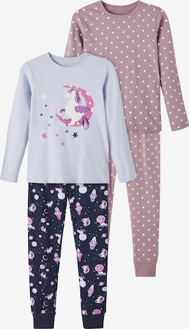 NAME IT Pajamas in Blue: front