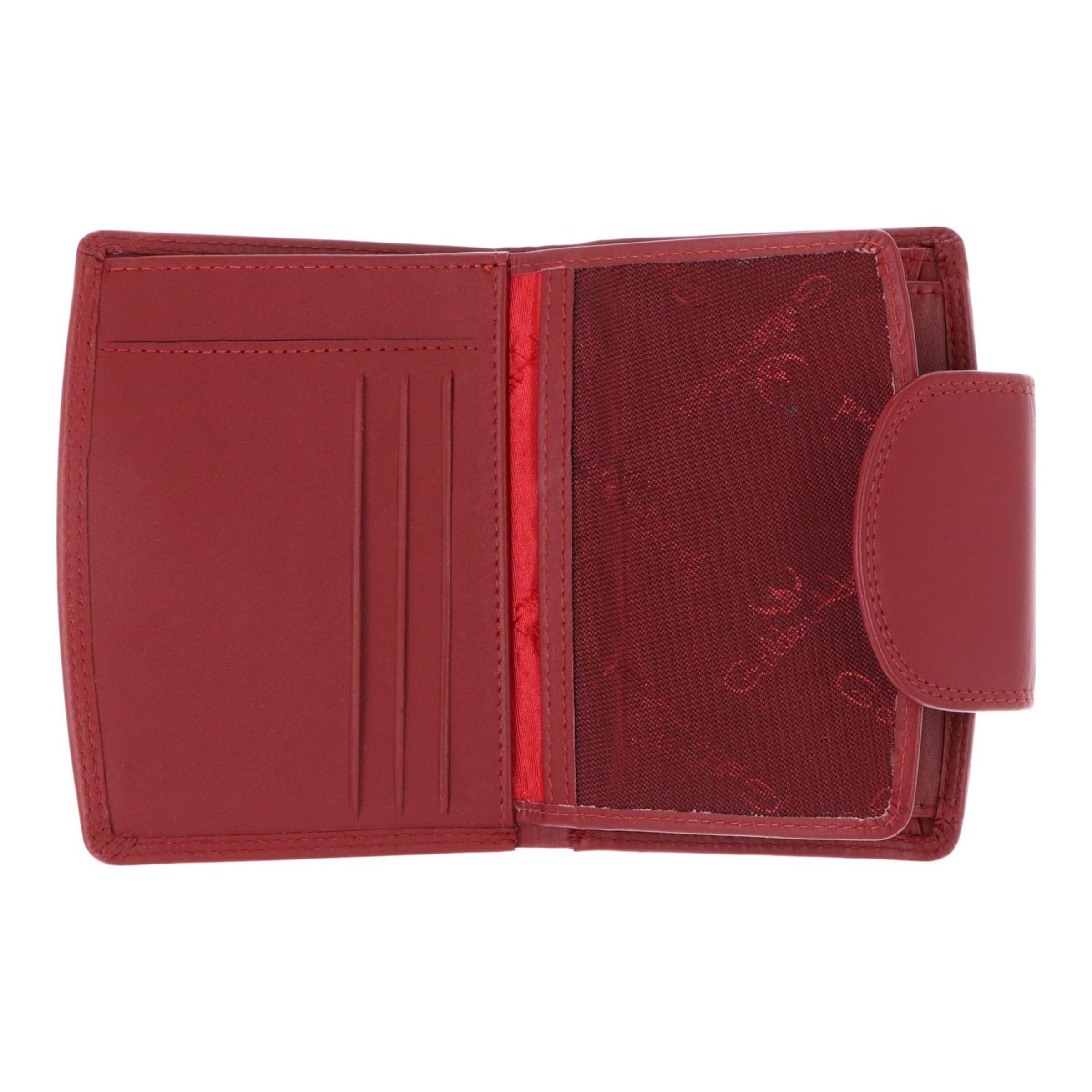 GOLDEN HEAD Wallet 'Polo' in Red