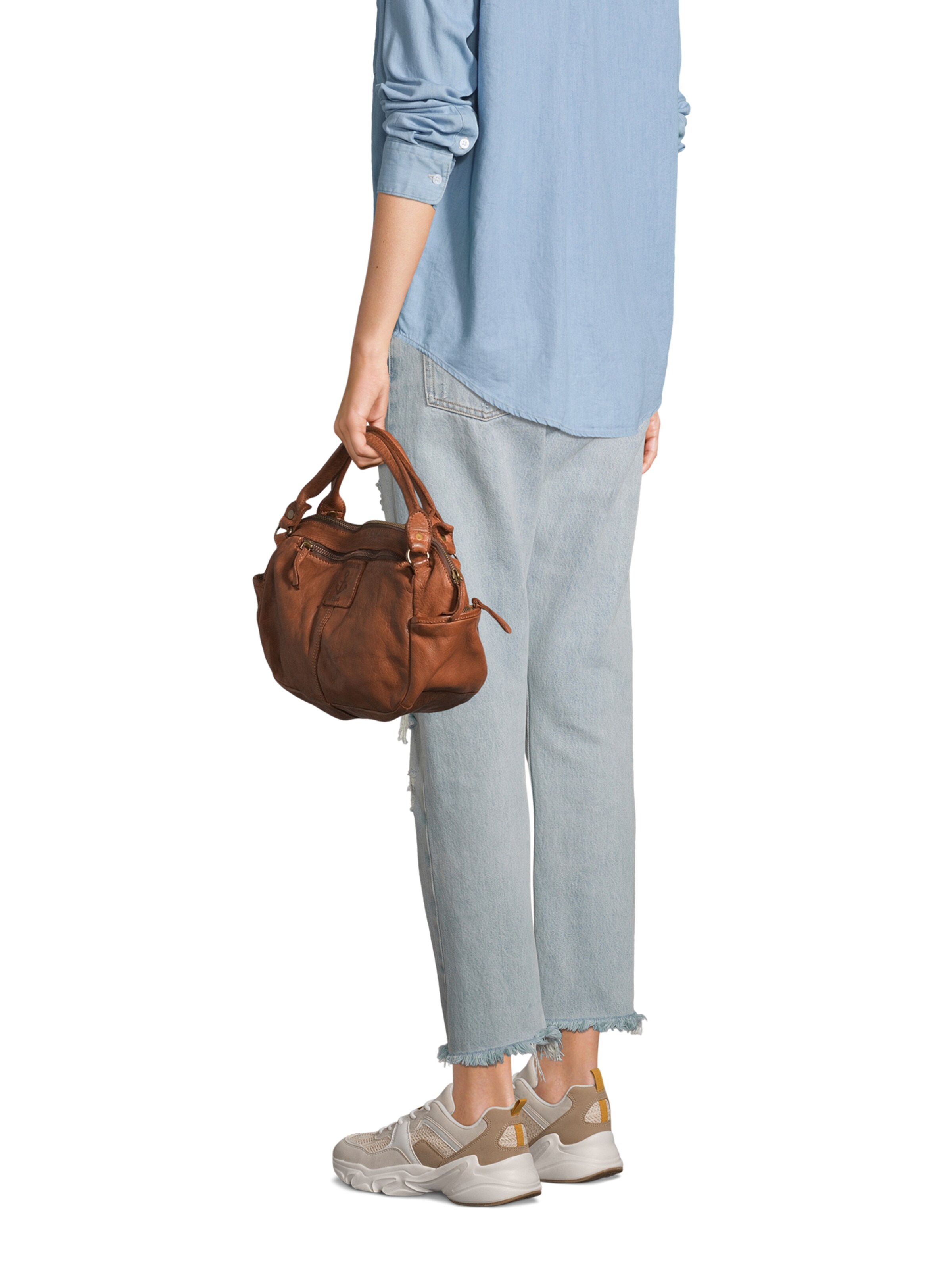 Harbour 2nd - Bolso de hombro 'Saphira' en marrón