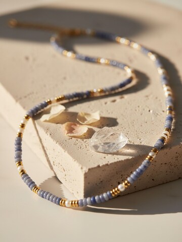 Nemomatheo Kette 'Ocean Night' in Blau