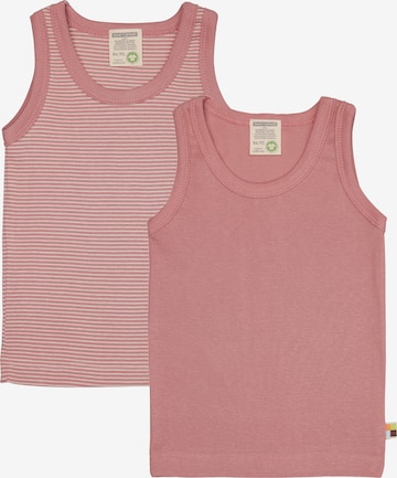 loud + proud Unterhemd in Pink: Vorderseite