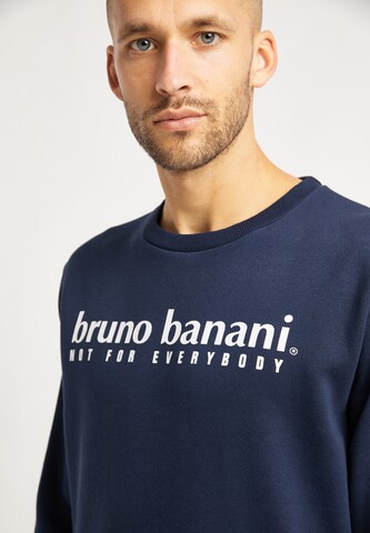 BRUNO BANANI Sweatshirt 'King' in Blauw