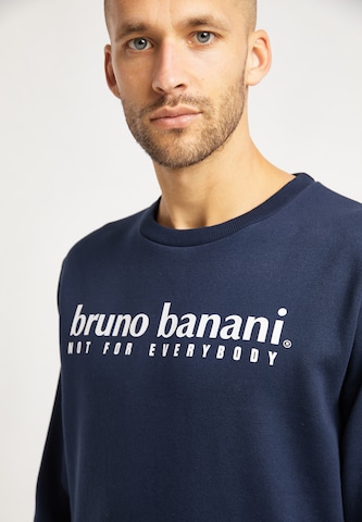 Sweat-shirt 'King' BRUNO BANANI en bleu