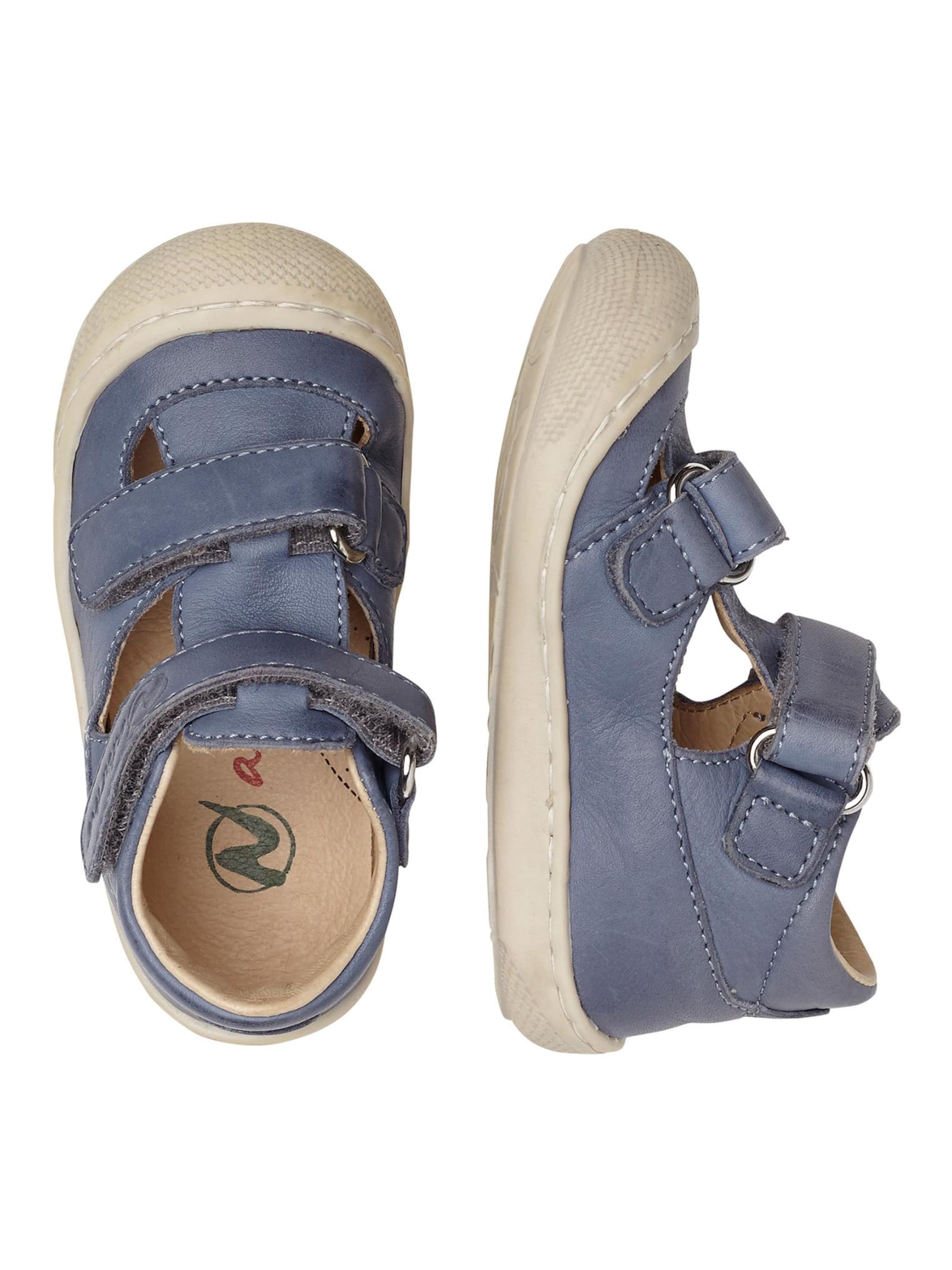 NATURINO Offene Schuhe 'PUFFY' in Blau