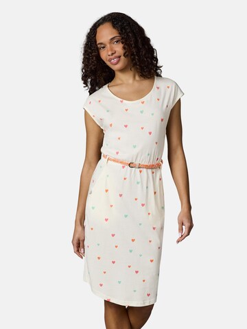 Ragwear Summer Dress 'Lilithe Youmodo' in White: front