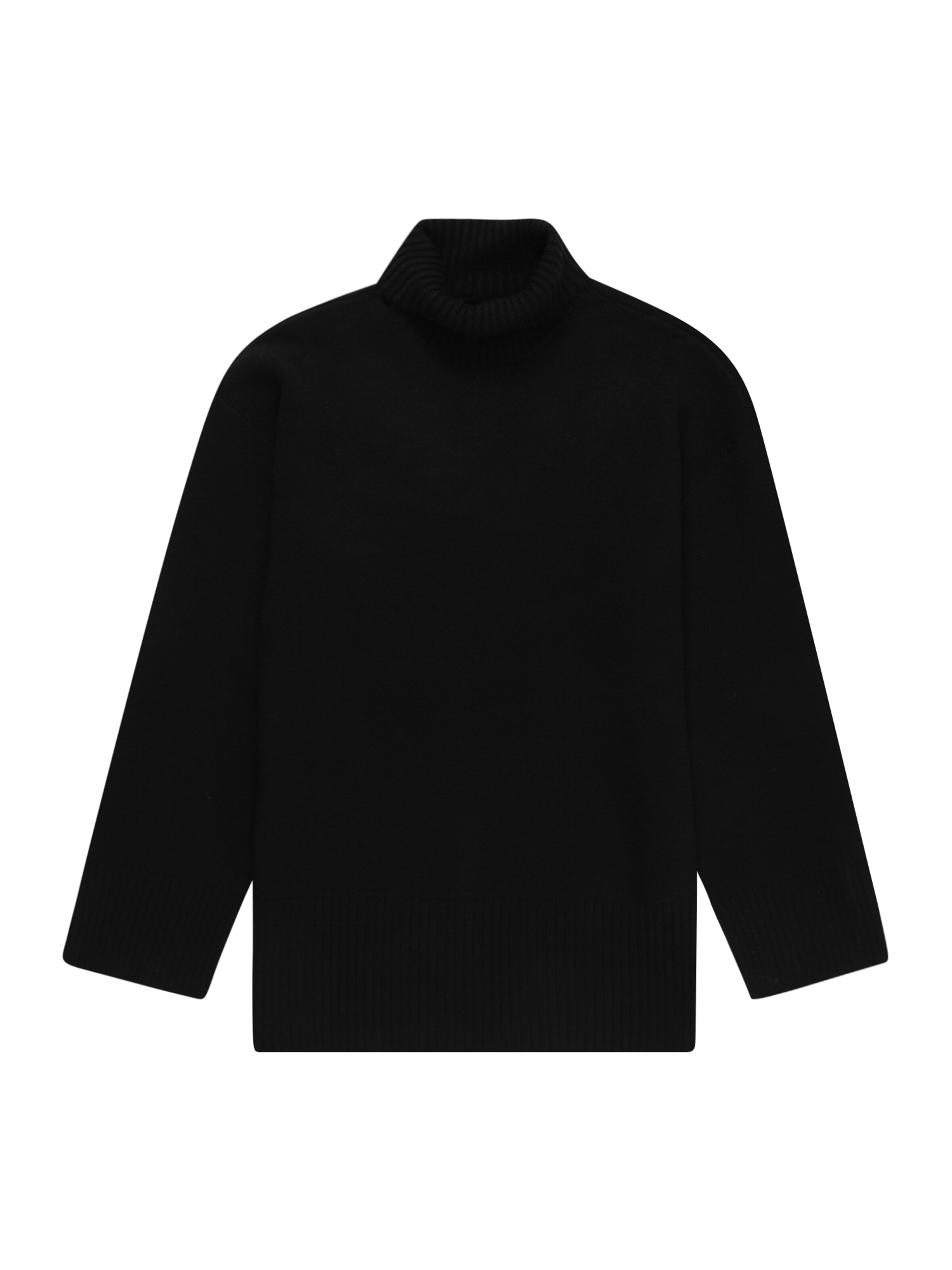 Pull-over 'Gold Needle' Vero Moda Girl en noir : devant