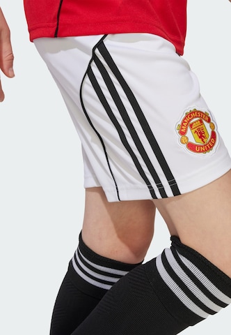 ADIDAS PERFORMANCE Regular Sportshorts 'Manchester United 25/26' in Weiß