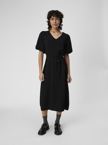 OBJECT Kleid 'Jacira' in Schwarz: Vorderseite