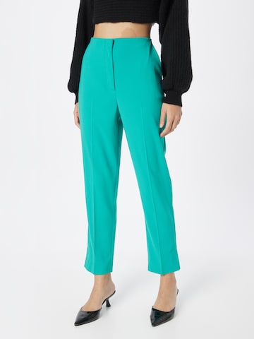 Regular Pantalon à plis PATRIZIA PEPE en vert : devant