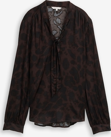 TOM TAILOR Pusero värissä ruskea: etupuoli