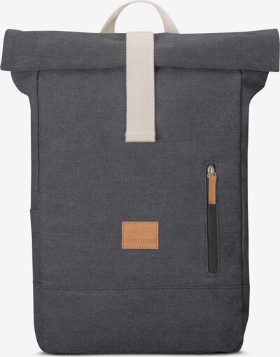 Johnny Urban Backpack 'ADAM' in Cognac / Anthracite / natural white, Item view
